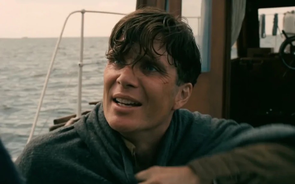 No enredo de Dunkirk, o personagem de Cillian Murphy não tem o nome revelado e é creditado como "Soldado Tremulante" — Foto: Reprodução/Warner Bros. Pictures