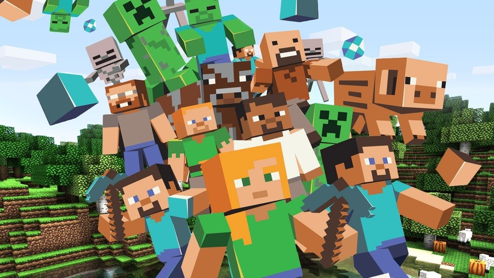4K remake of the 2012 classic Minecraft wallpaper : r/Minecraft