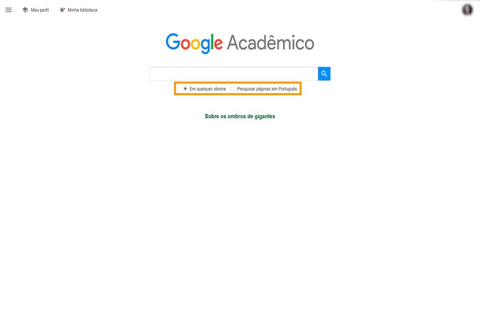 Como usar o Google Acadêmico