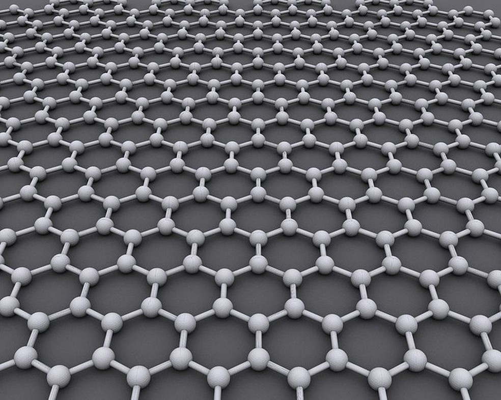 Grafeno é o material mais avançado para a construção de drivers de fones de ouvido e outros componentes eletrônicos — Foto: Reprodução/ Wikimedia Commons