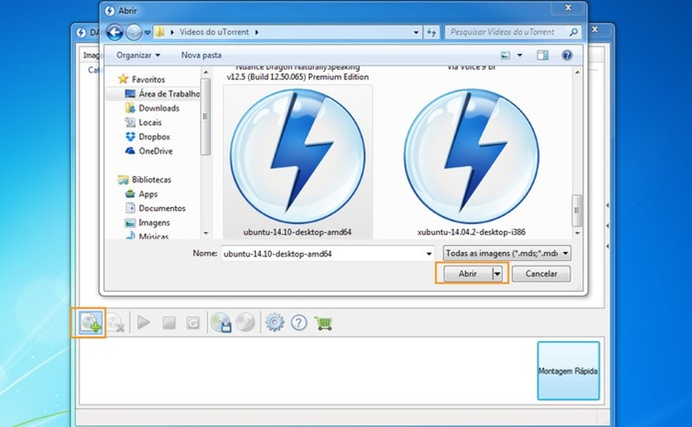 Como criar uma imagem de disco ISO usando o Daemon Tools