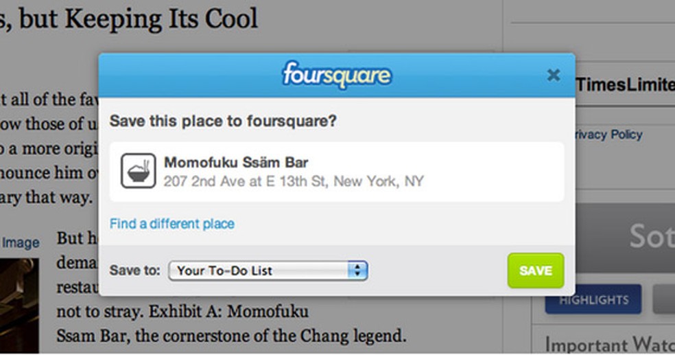Aplicativo Foursquare começa a receber tradução para o português  [atualizado] »