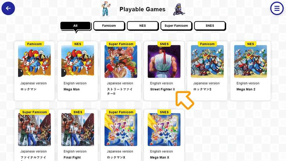 Capcom lança site com jogos online e de graça - TechBreak