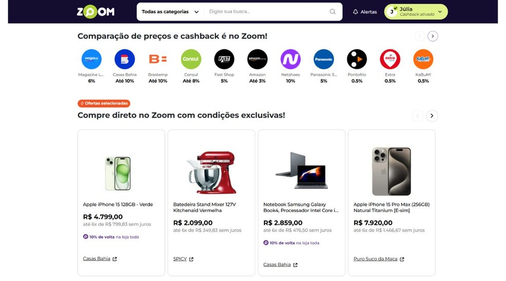  Reprodução/Júlia Silveira