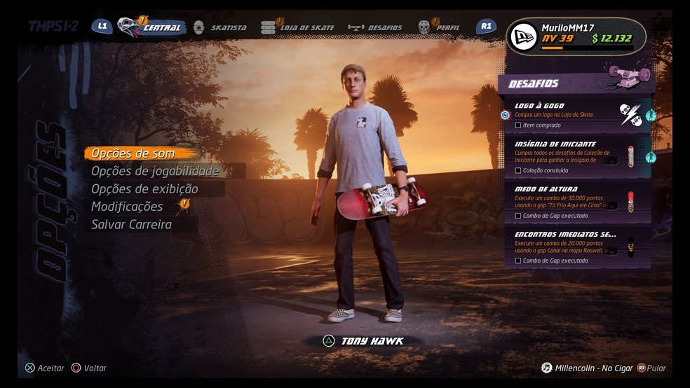 Tony Hawk's Pro Skater 1 + 2 já está disponível! Confira requisitos e preço  no PC