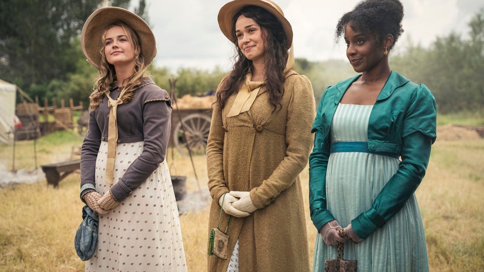 A série de drama histórico Sanditon é baseada no romance homônimo de Jane Austen — Foto: Divulgação/Red Planet Pictures