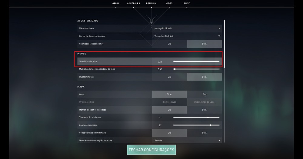 Como converter a sensibilidade do CS:GO para o Valorant