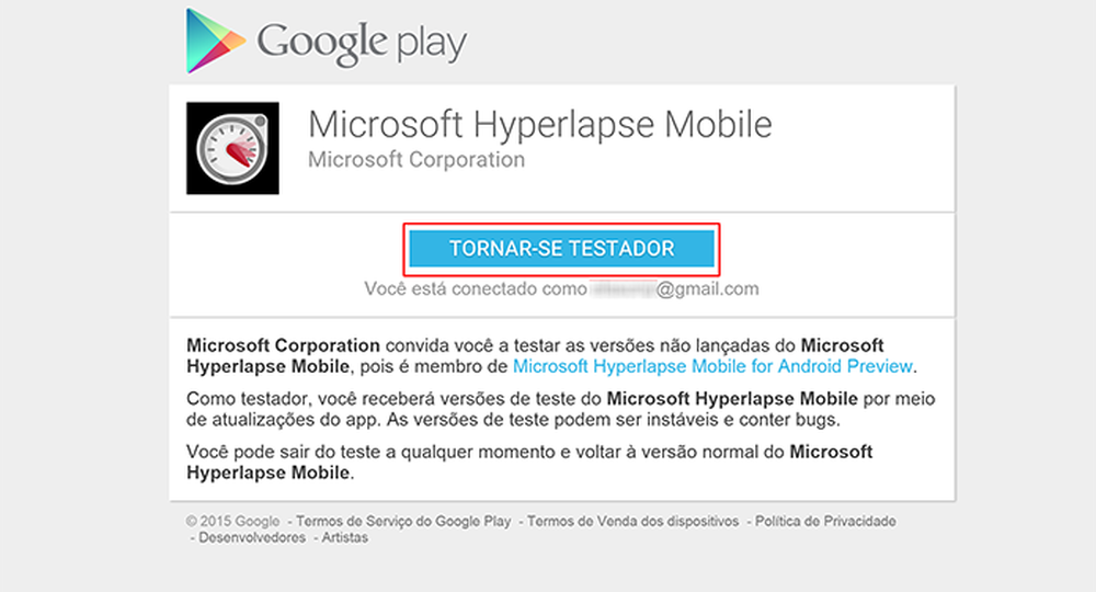 Confira como baixar o Microsoft Hyperlapse Mobile no Android