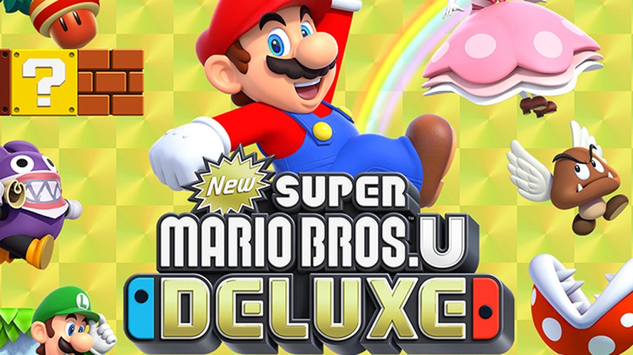 Jogo Nintendo Switch Super Mario Bros U Deluxe (Usado)
