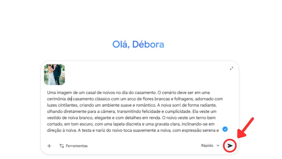  Reprodução/Débora Apolinario