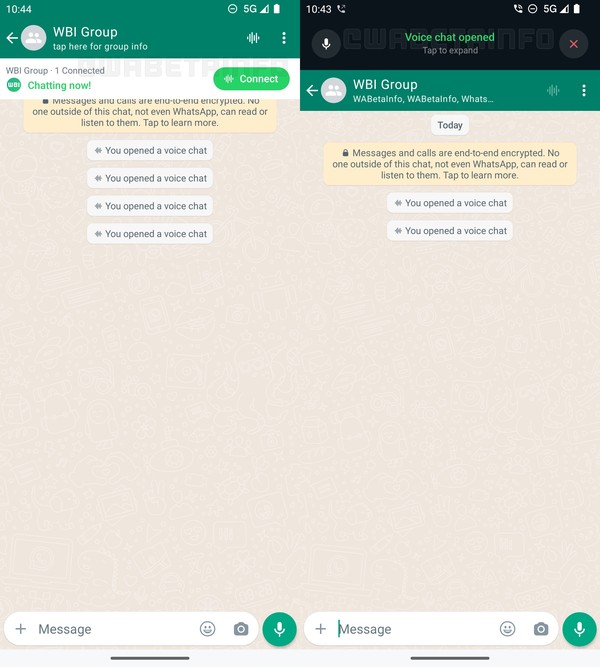 WhatsApp testa chat de voz para grupos de até 32 pessoas