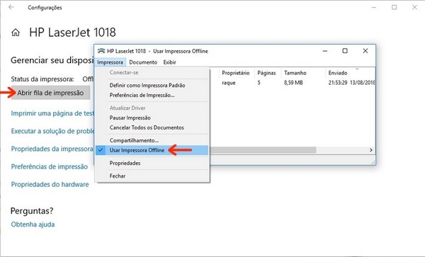 Impressora offline? Saiba o que fazer e como resolver o problema