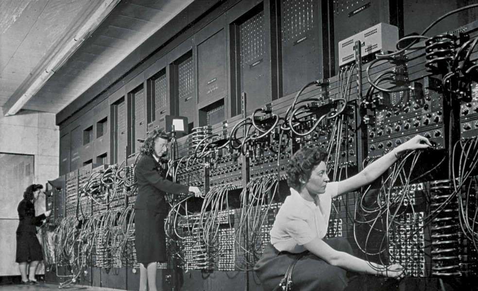 As programadoras do ENIAC &mdash; Foto: Corbis/Getty Images