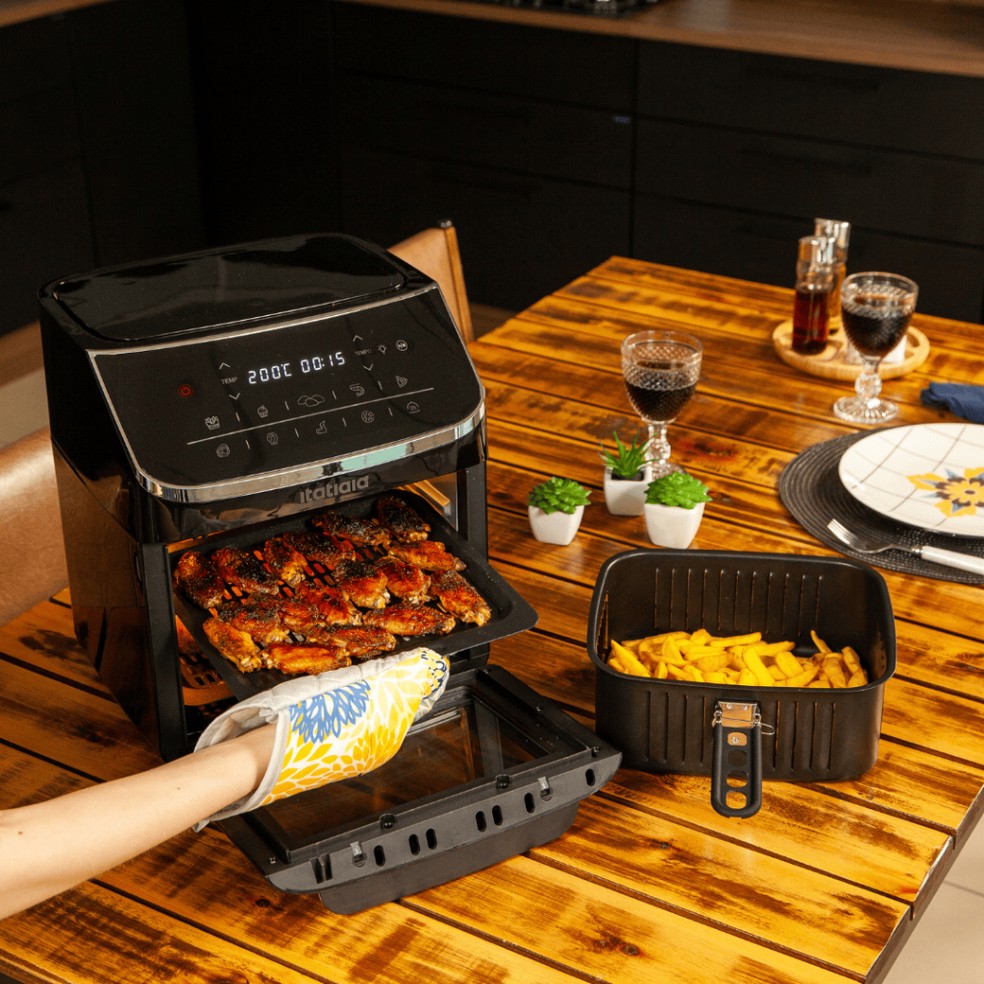 Linha de Air Fryers da Itatia é Composta por Cinco Modelos, incluindo até uma versound - foto: divulgação/itatia
