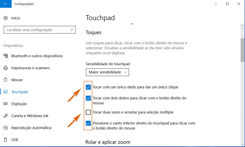 Aprenda como dominar os comandos do touchpad em notebooks Dell