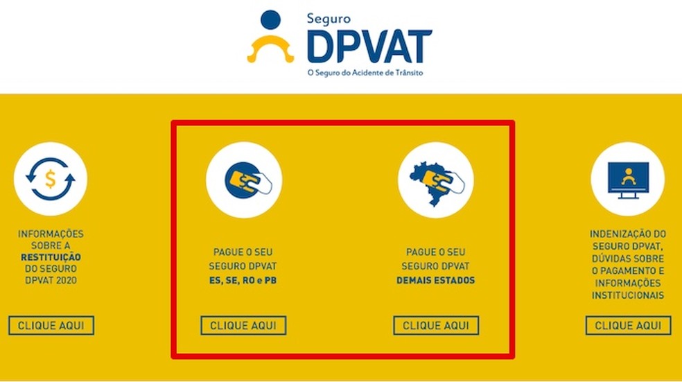 Como emitir o boleto do seguro DPVAT 2020 pela Internet