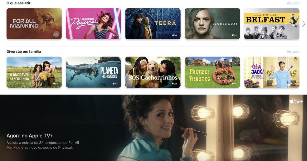 Apple oferece 2 meses grátis de Apple TV+ para promover documentário