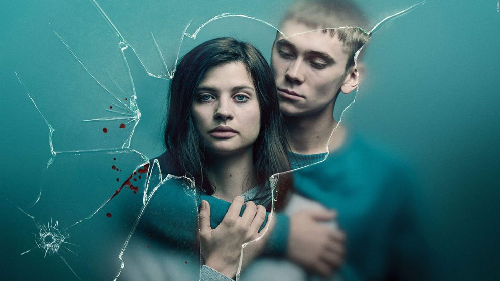 A série Areia Movediça é protagonizada por Hanna Ardéhn e Felix Sandman — Foto: Divulgação/Netflix