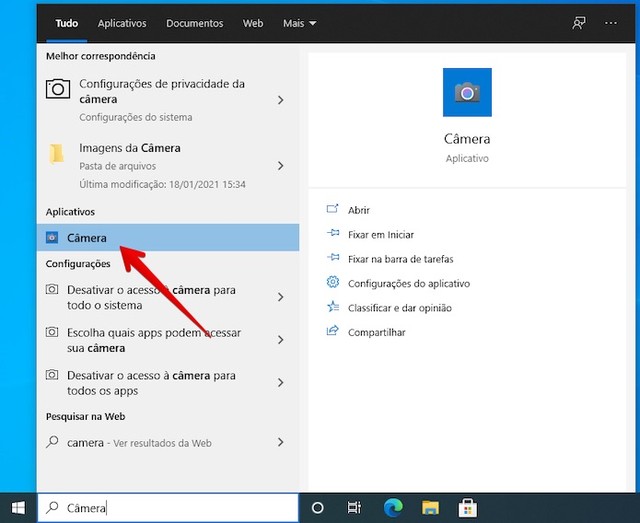 Como testar a webcam