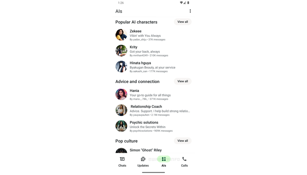  Reprodução/WABetaInfo