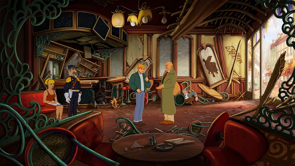 Broken Sword - Shadow of the Templars: Reforged traz o clássico game de aventura de apontar e clicar para uma nova geração de jogadores — Foto: Reprodução/Steam