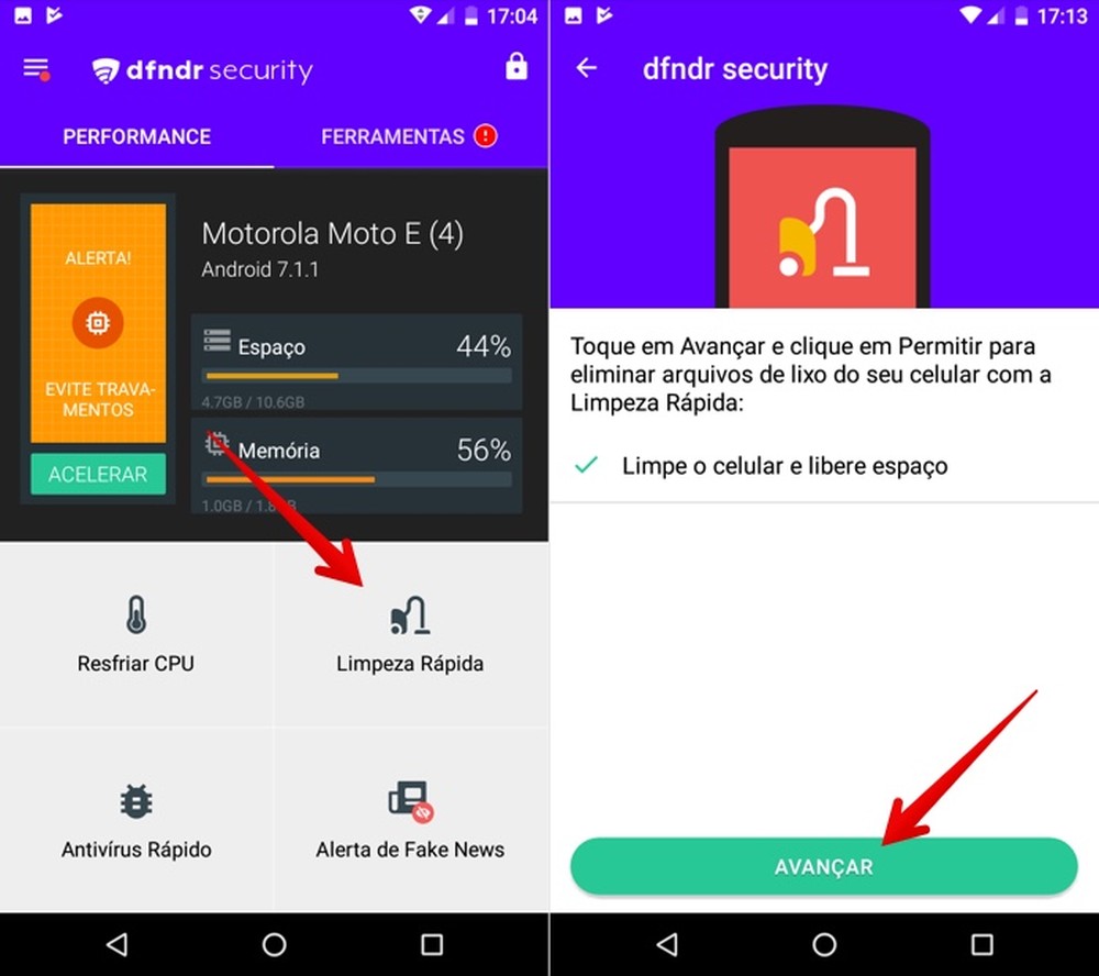 App para resfriar celular: saiba como usar o dfndr security no Android
