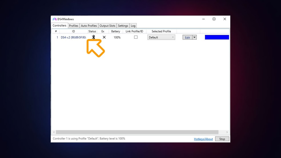 Ds4windows discount connect bluetooth