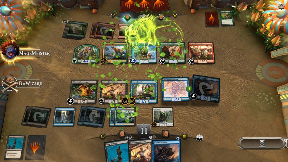 Magic: The Gathering Arena tem cards raros para serem comprados — Foto: Divulgação/Magic Digital Studio