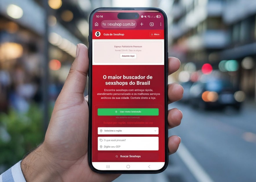‘Google dos sex shops’: testamos site que revela lugares ‘picantes’ por perto