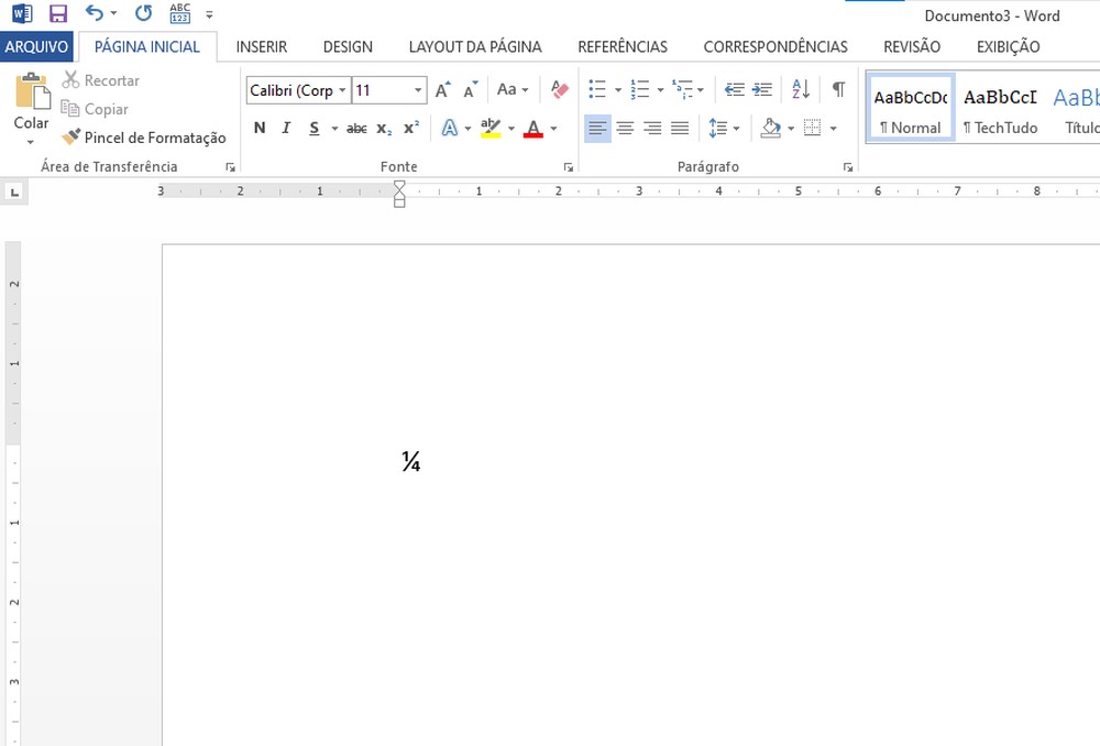 Como Colocar Fra o No Word