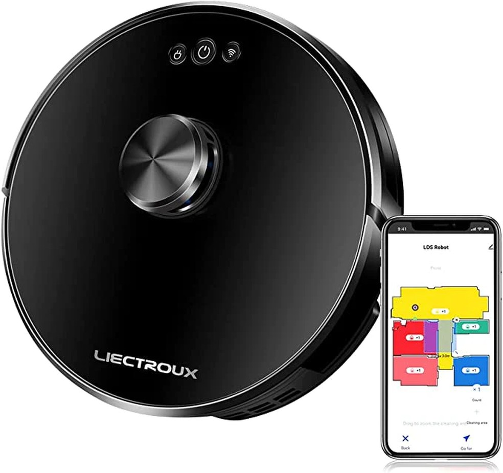Liectroux XR500 é bom? Ficha técnica do robô aspirador com mapeamento
