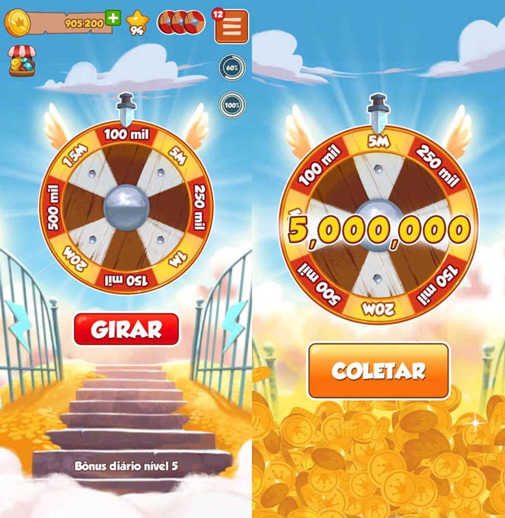 Desapego Games - Coin Master > Vendo Conta Coin Master 119k Giros