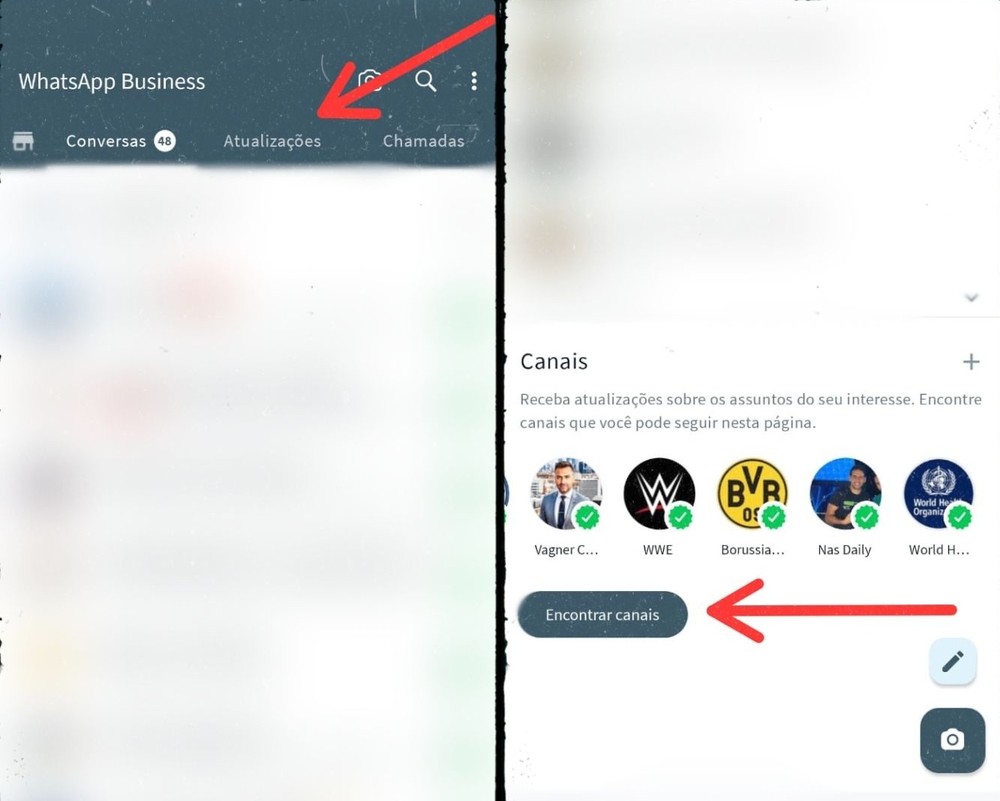 Canal no WhatsApp: como encontrar e seguir grupo de atualizações