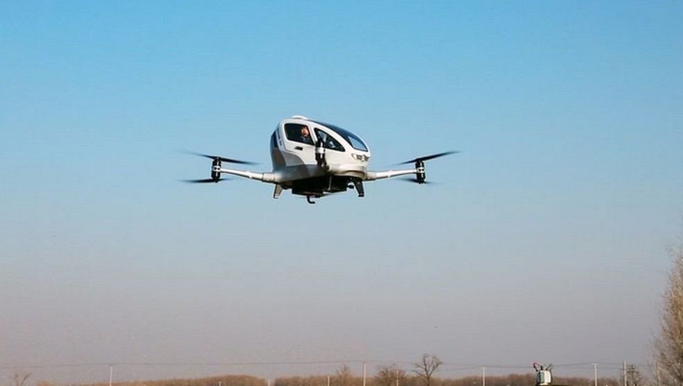 Drone taxi ehang 2025