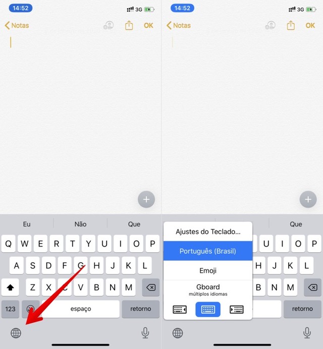 Como mudar o teclado do celular Android e iPhone (iOS)