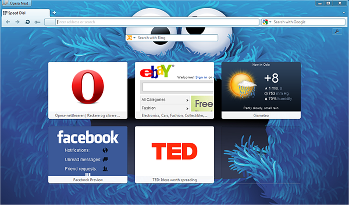 Opera lança a versão 12 beta