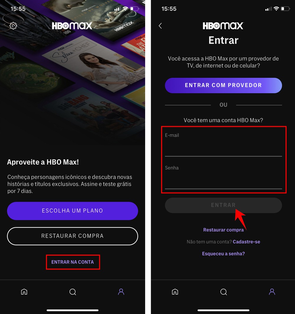 Como usar o HBO Max para assistir a filmes e séries pelo celular