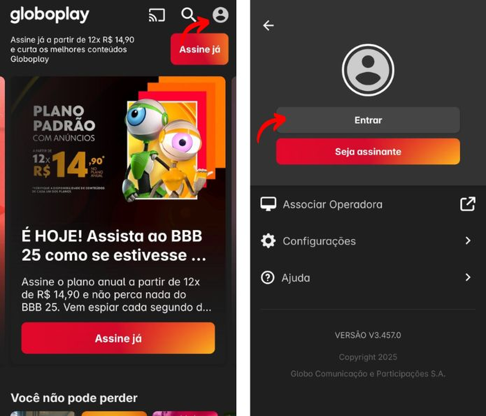 BBB 25 ao vivo grátis: veja como assistir aos programas diários no ...
