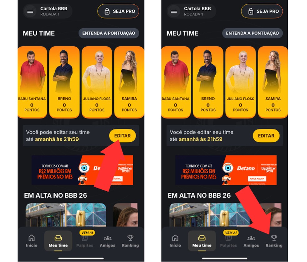  Reprodução/Mariana Tralback