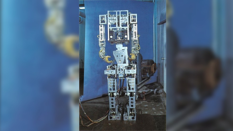WABOT-1, o primeiro robô humanoide — Foto: Humanoid Robotics Institute/Waseda University
