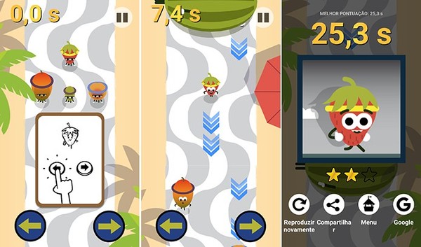 Jogue agora: novo Doodle é um convite para os 'Jogos Olímpicos das Frutas'  - TecMundo