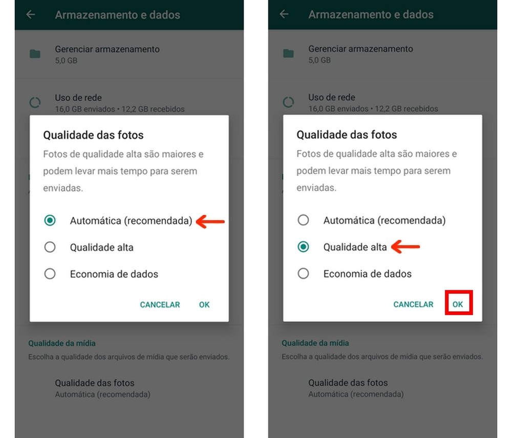 Como enviar imagem em alta qualidade no WhatsApp de cinco formas