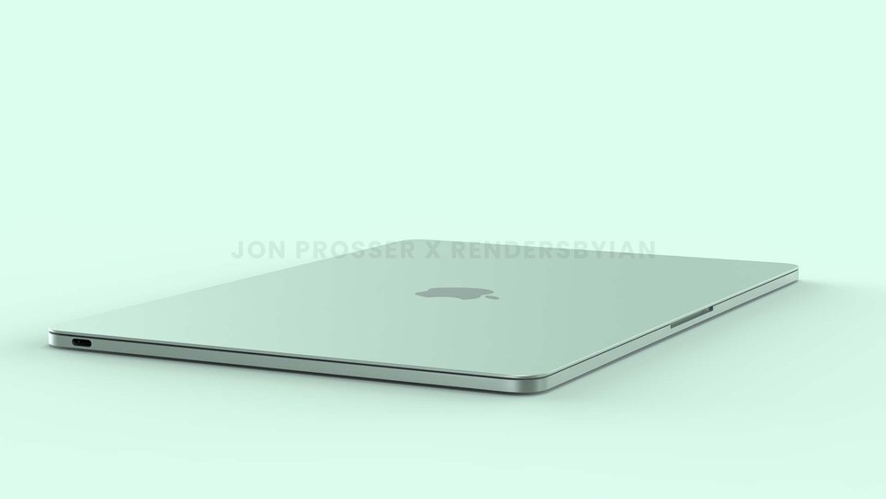 MacBook Air pode ganhar novo design e processador Apple ainda mais poderoso em breve — Foto: Divulgação/Jon Prosser e Ian Zelbo