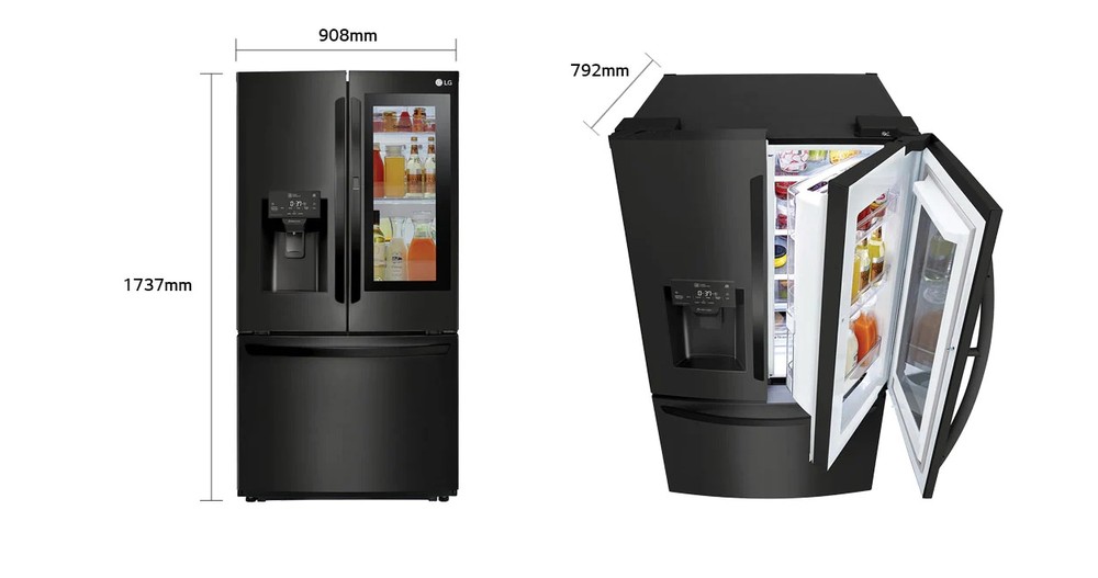 Samsung French Door vs LG French Door compare as geladeiras smart