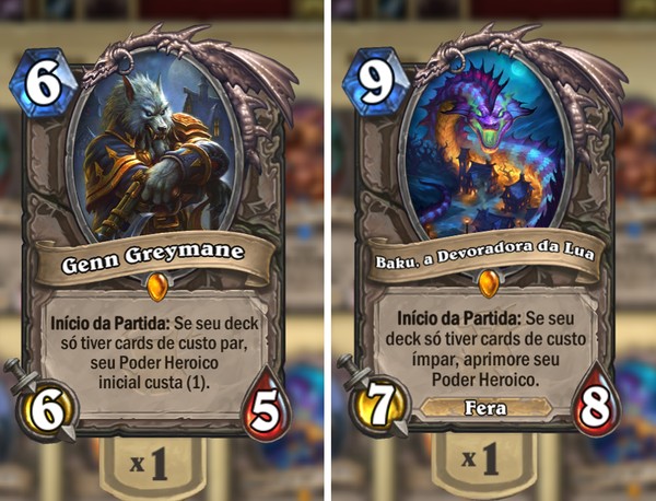 Personagens de Game of Thrones viram cartas do jogo Hearthstone