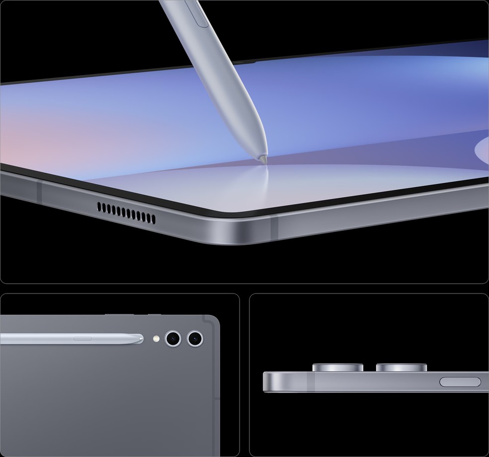 Detalhes do Galaxy Tab S10+ — Foto: Reprodução/Samsung