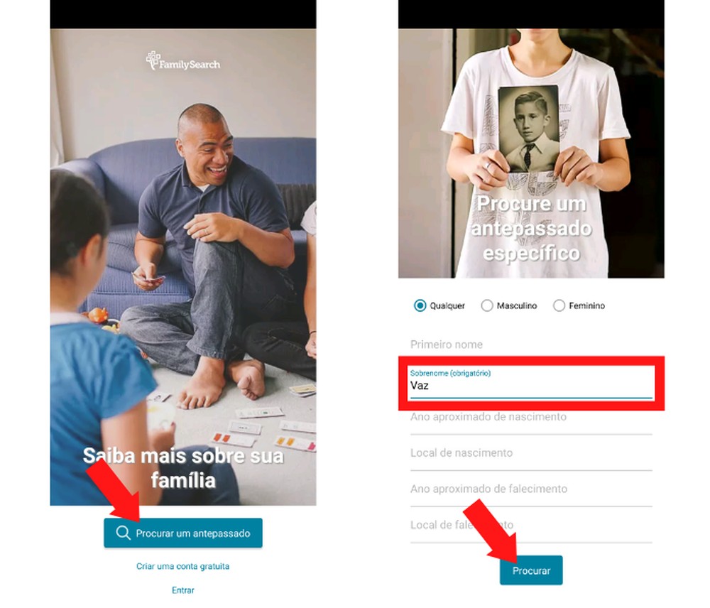 Como descobrir a descendência do seu sobrenome pelo celular