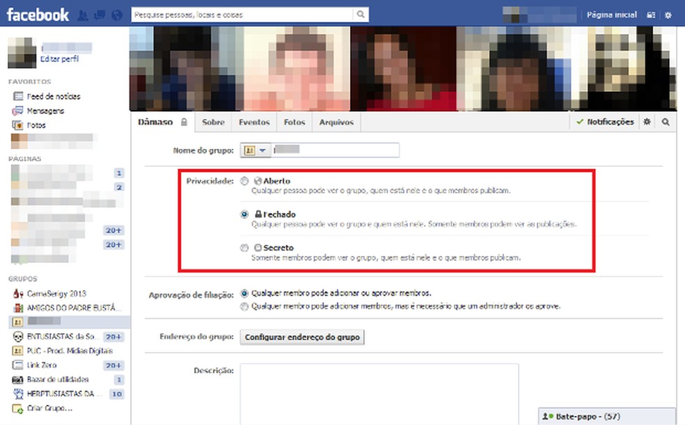 Facebook: já está disponível a nova página para simplificar a  personalização das configurações de privacidade