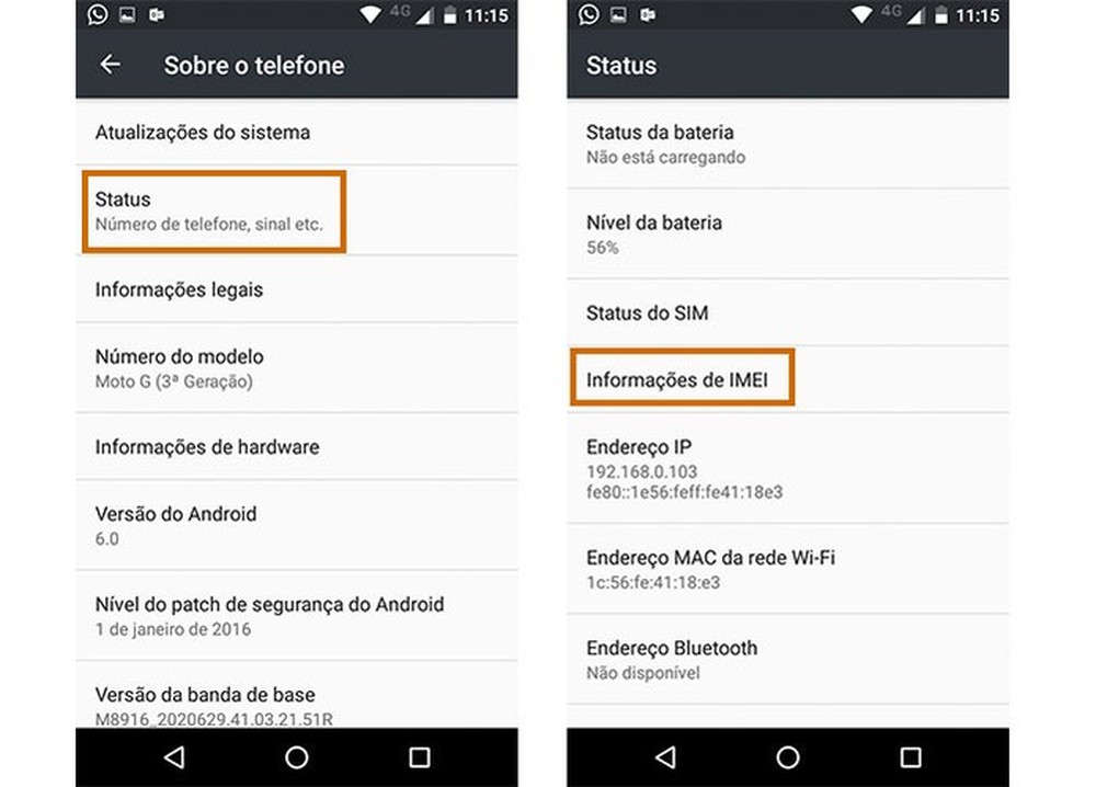 Exemplo De Imei De Motorola Site Www.Nextel.Com.Br