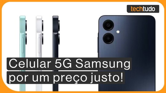 Celular baratinho da Samsung ganha versão 5G por menos de R$ 900